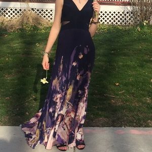 Floral prom dress